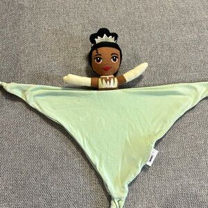 Little Sleepies Princess Doll with Light Green Blanket